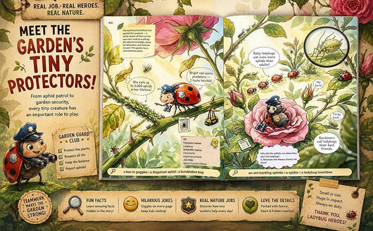 The Secret Jobs of Backyard Creatures for Kids Ages 6–10
