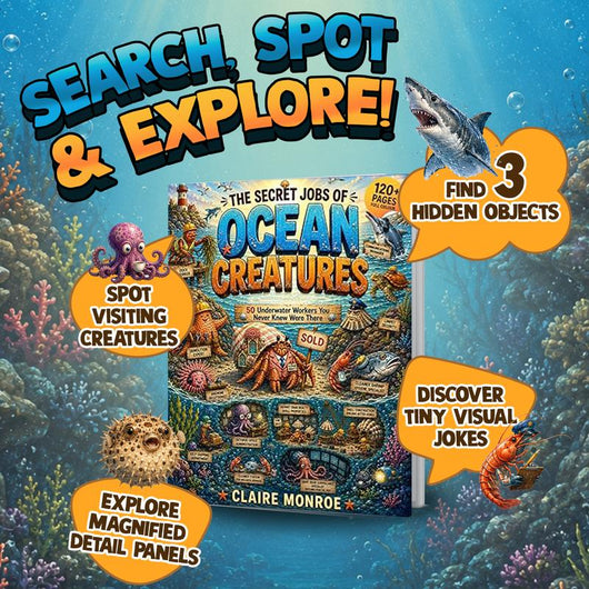 The Secret Jobs of Ocean Creatures For Kids Aged 6 to 10