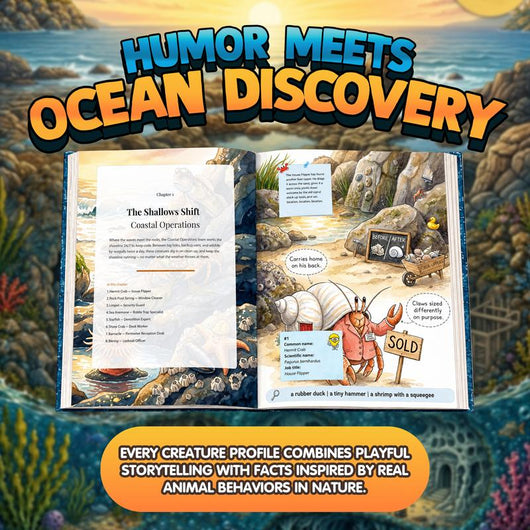The Secret Jobs of Ocean Creatures For Kids Aged 6 to 10