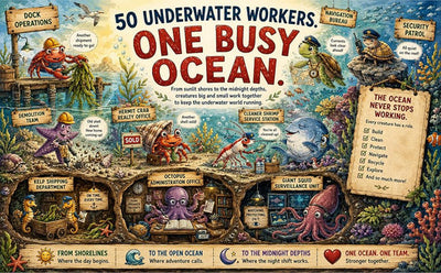 The Secret Jobs of Ocean Creatures For Kids Aged 6 to 10