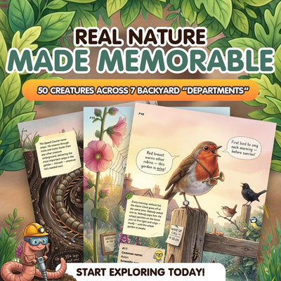 The Secret Jobs of Backyard Creatures for Kids Ages 6–10