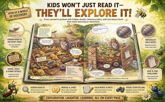 The Secret Jobs of Backyard Creatures for Kids Ages 6–10