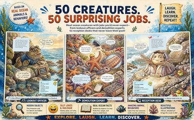 The Secret Jobs of Ocean Creatures For Kids Aged 6 to 10