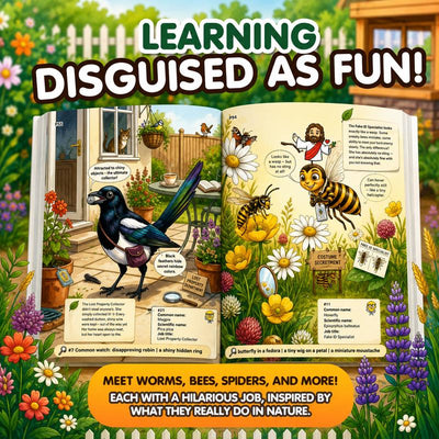 The Secret Jobs of Backyard Creatures for Kids Ages 6–10