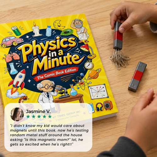 Physics in a Minute – The Comic Book Edition