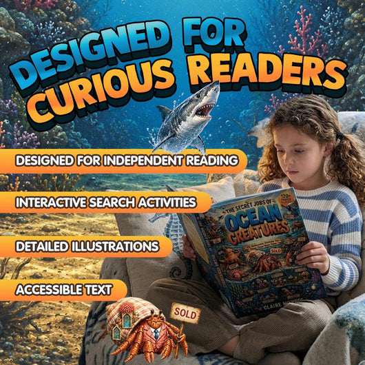 The Secret Jobs of Ocean Creatures For Kids Aged 6 to 10