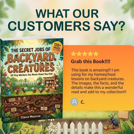 The Secret Jobs of Backyard Creatures for Kids Ages 6–10