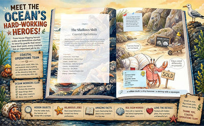 The Secret Jobs of Ocean Creatures For Kids Aged 6 to 10